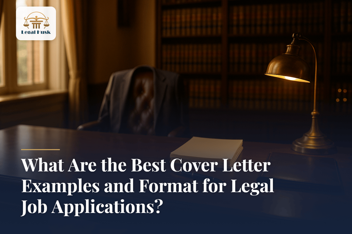 What Are the Best Cover Letter Examples and Format for Legal Job Applications?