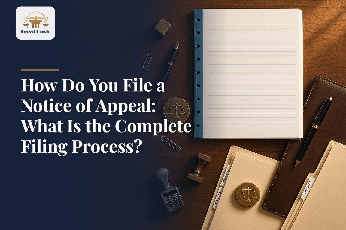 How Do You File a Notice of Appeal: What Is the Complete Filing Process?