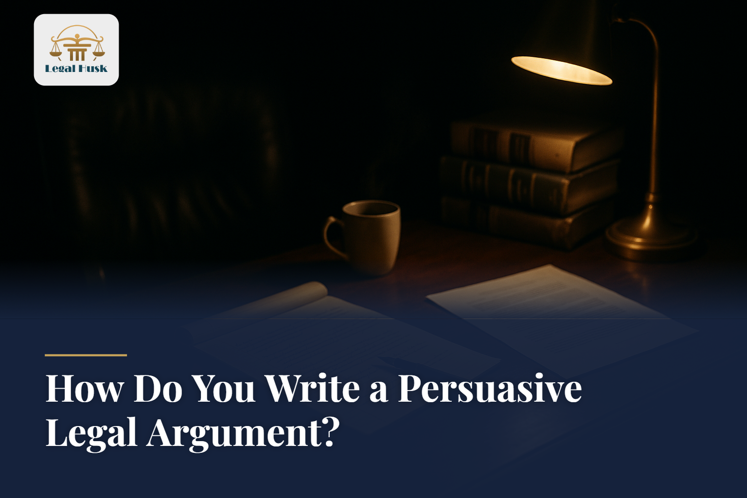 How Do You Write a Persuasive Legal Argument?