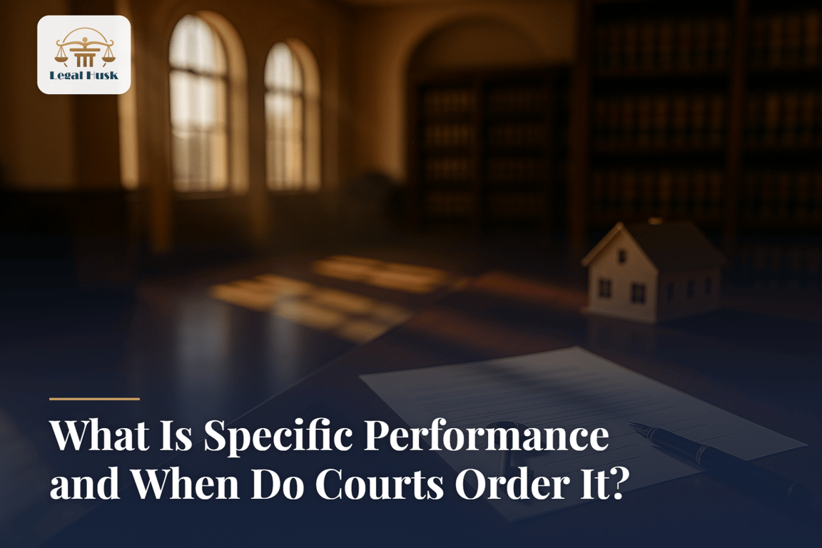 What Is Specific Performance and When Do Courts Order It?