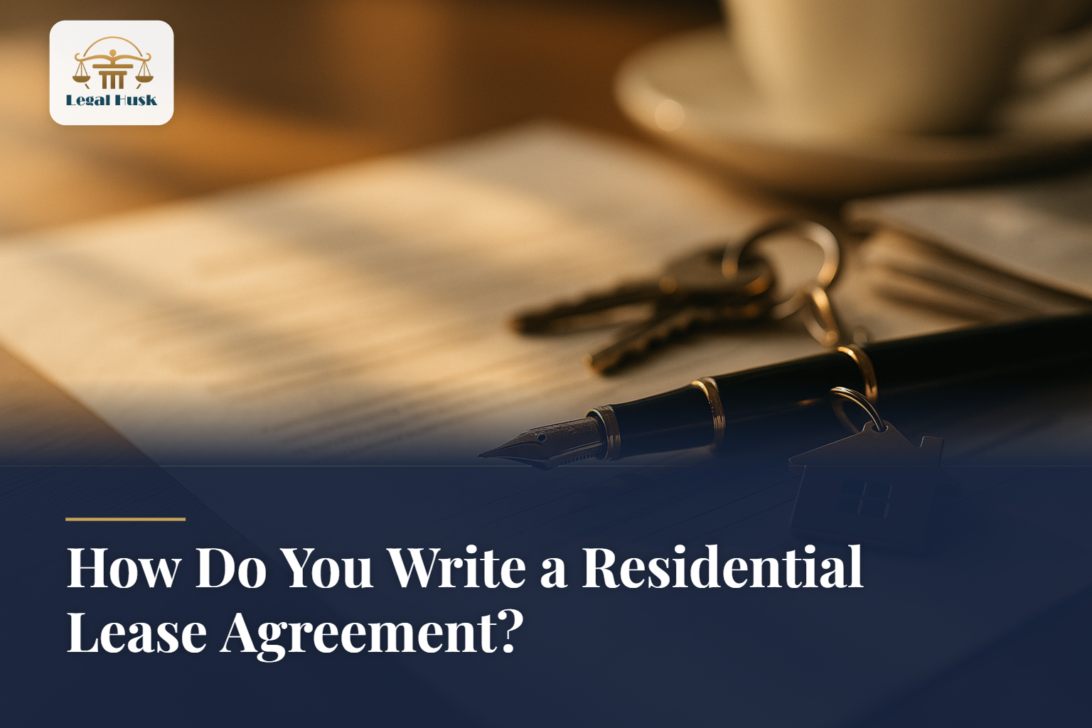 How Do You Write a Residential Lease Agreement?
