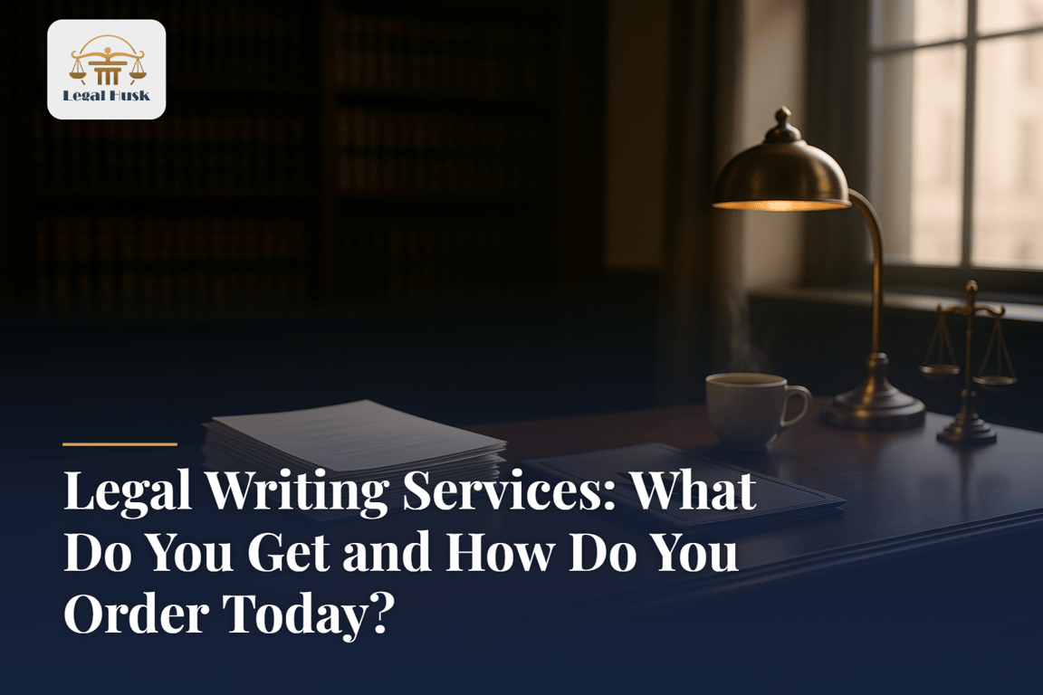 Legal Writing Services: What Do You Get and How Do You Order Today?