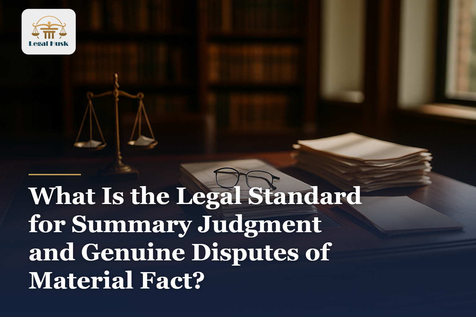What Is the Legal Standard for Summary Judgment and Genuine Disputes of Material Fact?