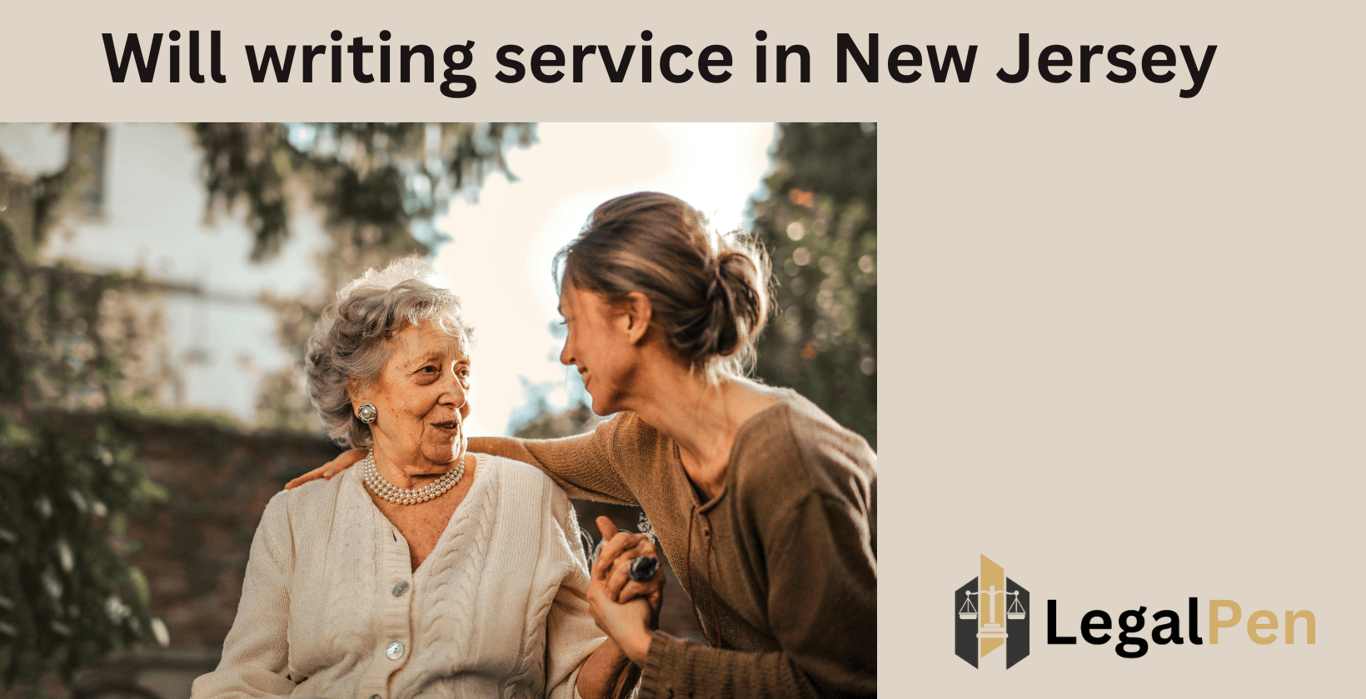 Will writing service in New Jersey