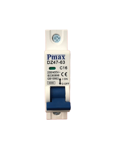 Pmax DZ47-63 C16 Circuit Breaker