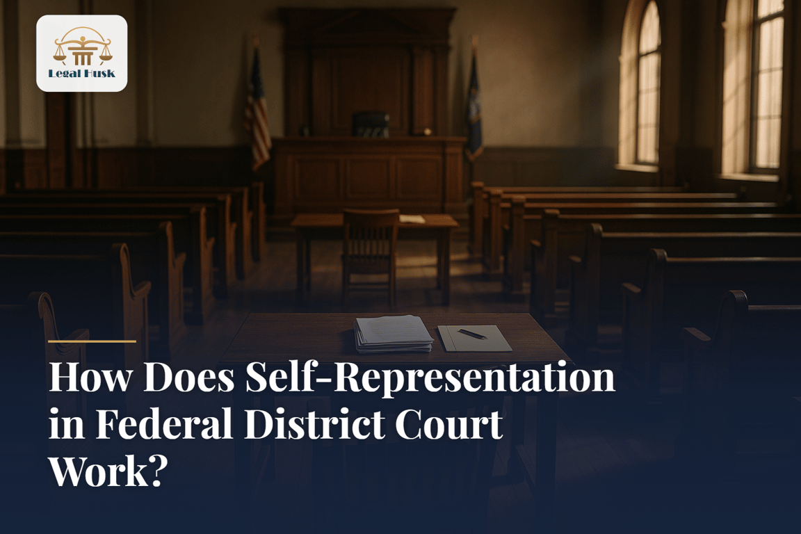 How Does Self-Representation in Federal District Court Work?
