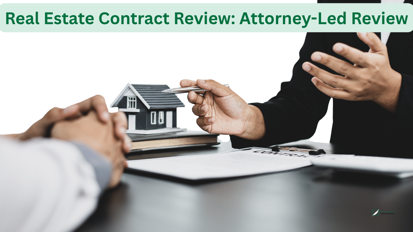 Real Estate Contract Review