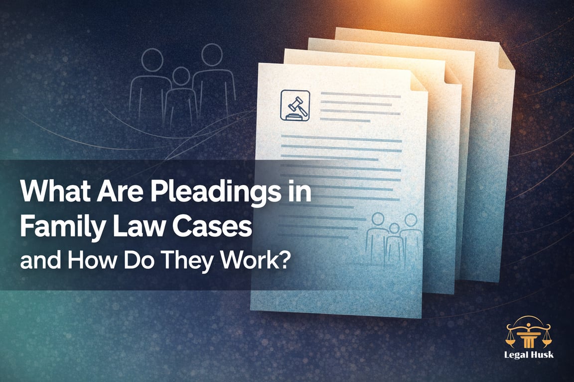 What Are Pleadings in Family Law Cases and How Do They Work?
