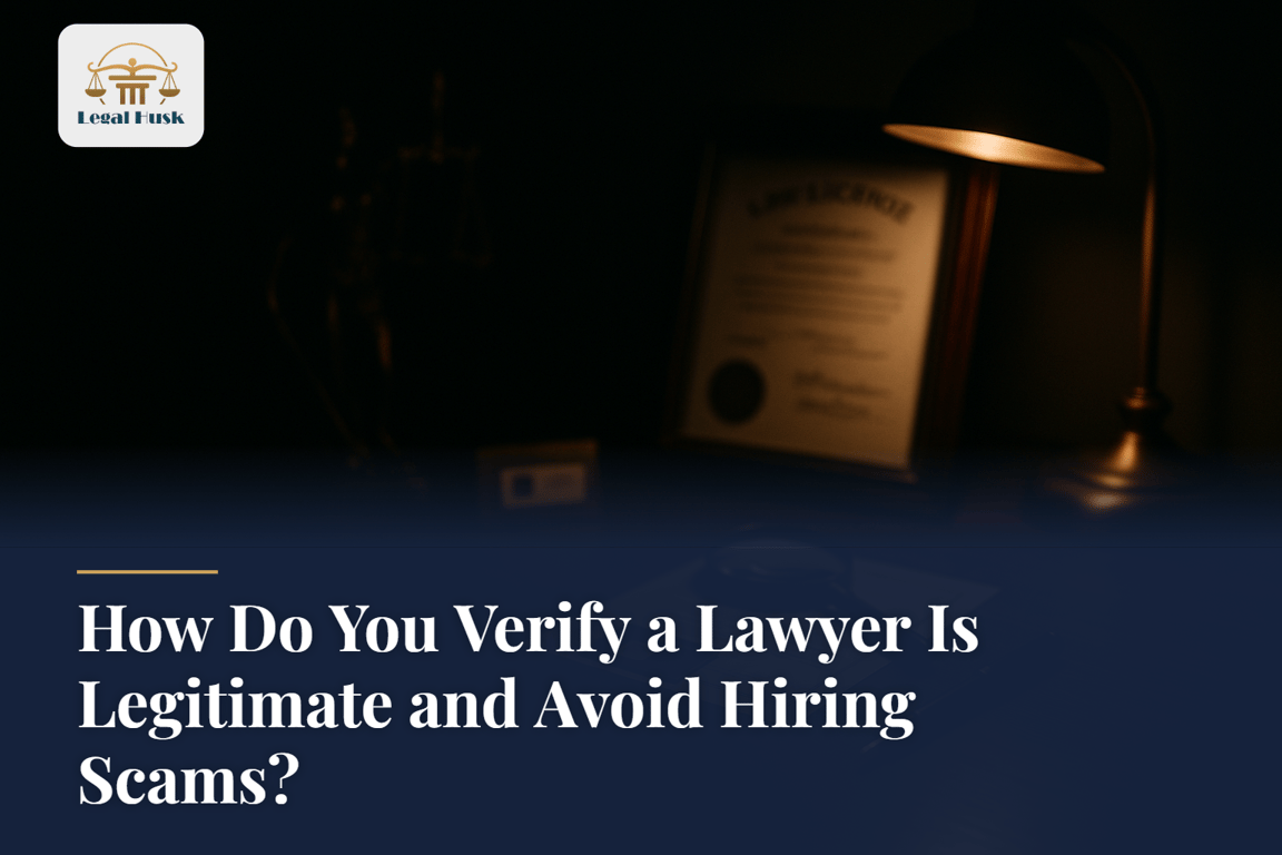 How Do You Verify a Lawyer Is Legitimate and Avoid Hiring Scams?