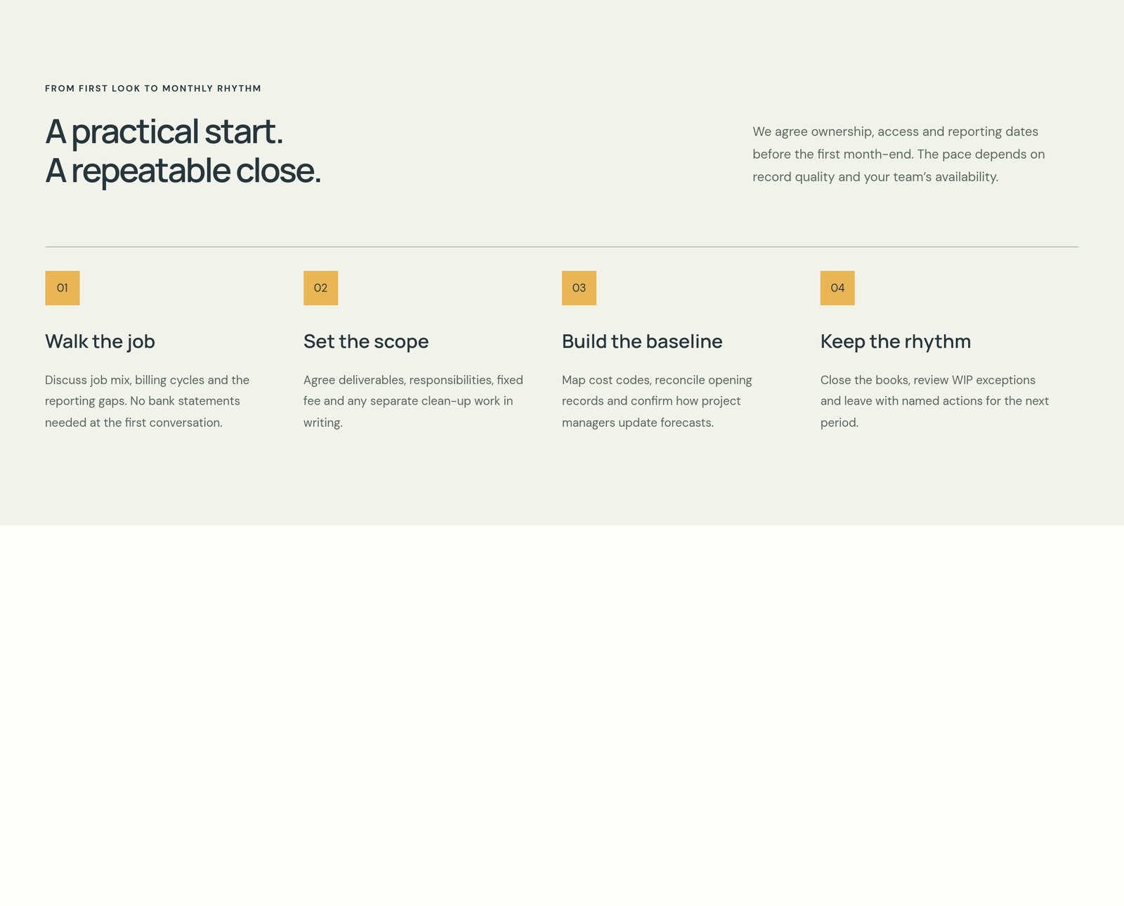 Rivermark | Reusable onboarding timeline component