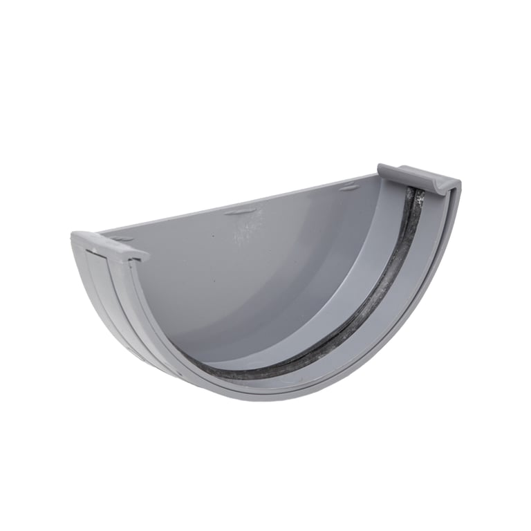 Metro Half-Round Gutter Stop End