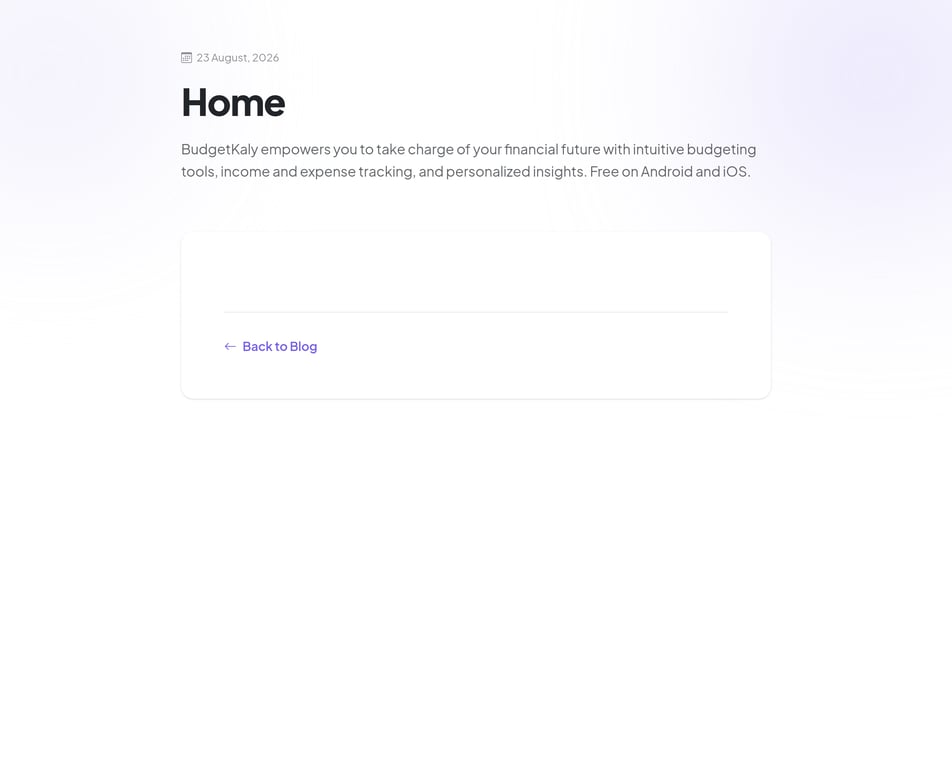 Article Content Section component