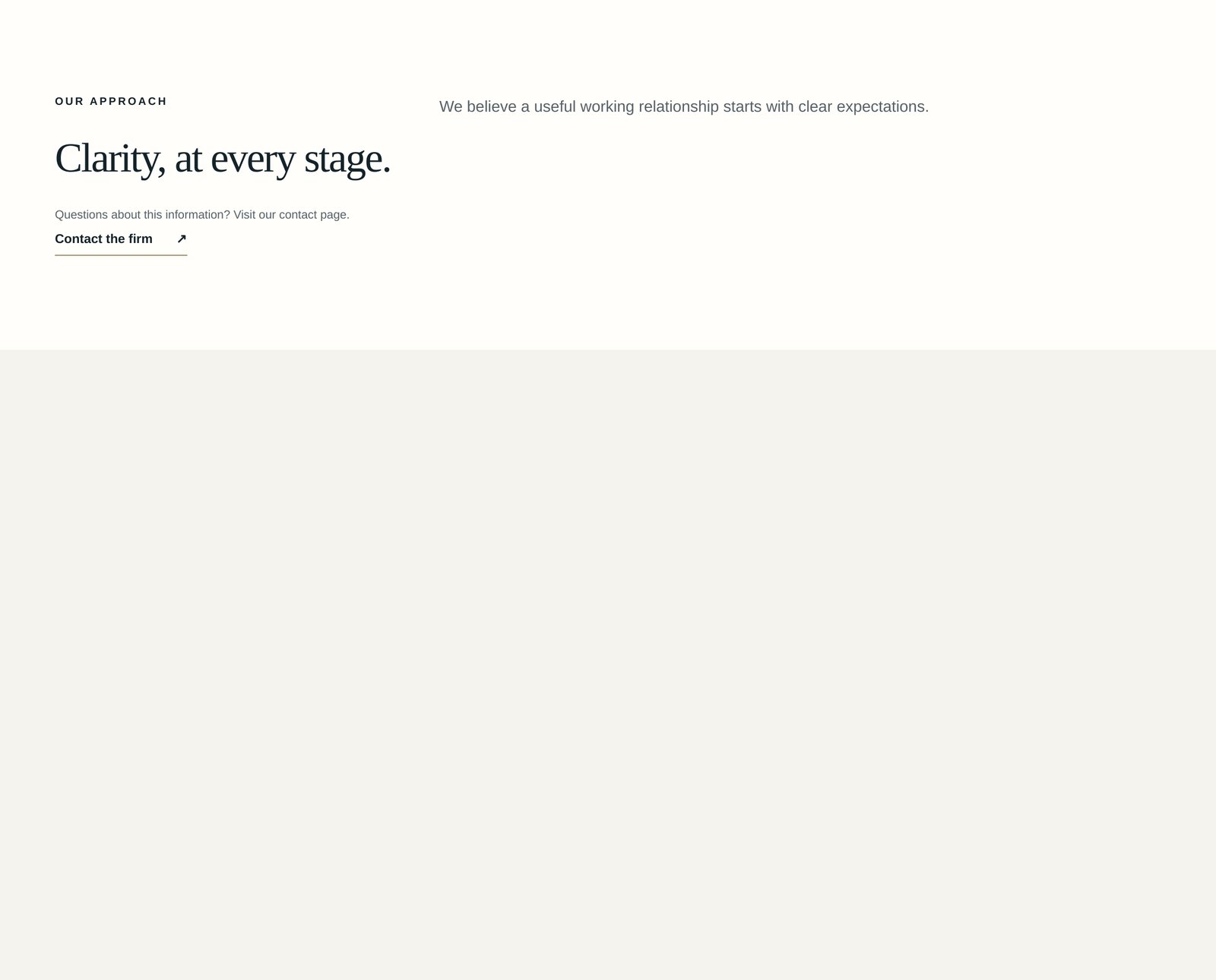 MK · Policy & editorial content component
