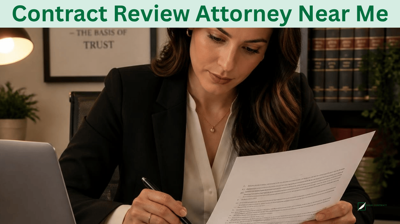 Contract Review Attorney Near Me