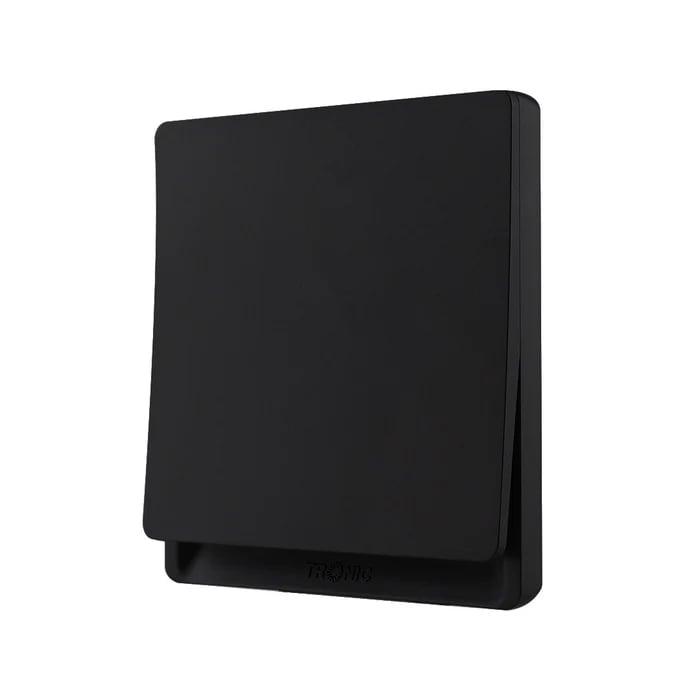 Tronic 1-Gang Light Switch (Black)