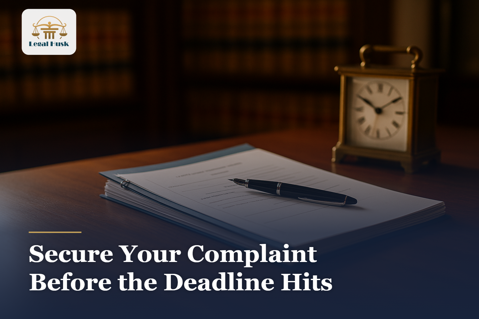 Secure Your Complaint Before the Deadline Hits