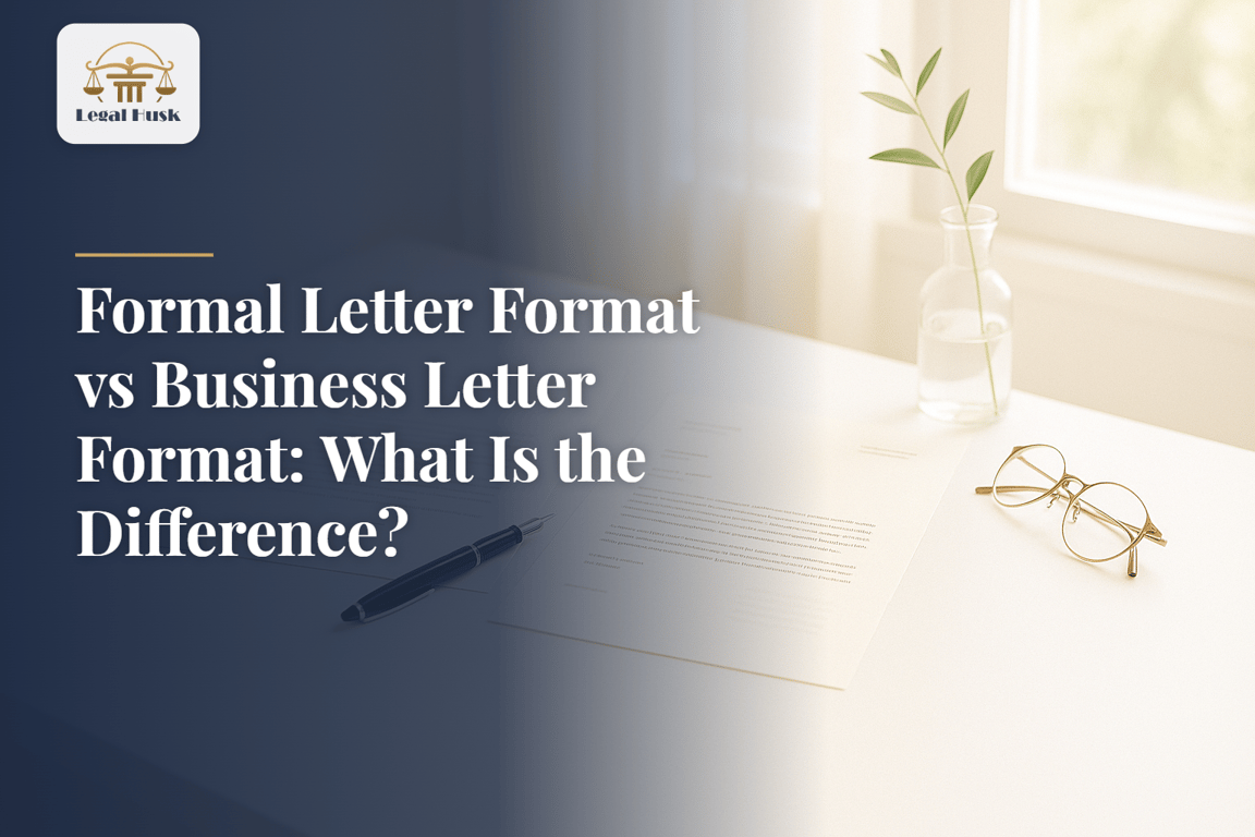 Formal Letter Format vs Business Letter Format: What Is the Difference?
