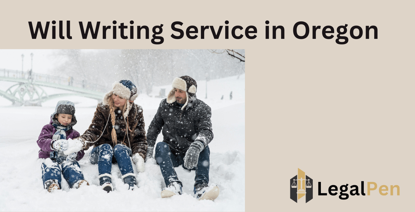 Will Writing Service in Oregon