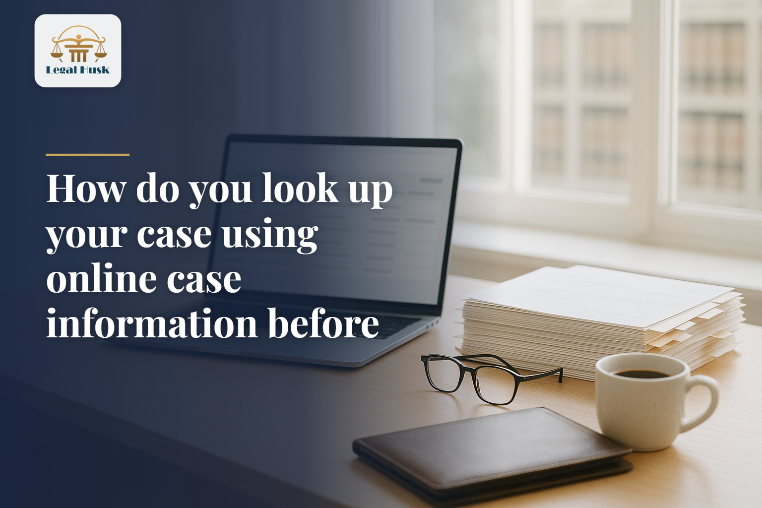 How do you look up your case using online case information before filing summary judgment?