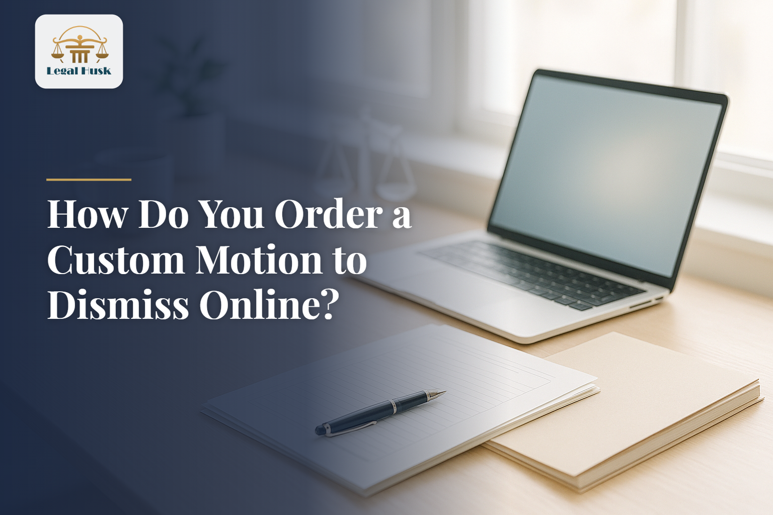 How Do You Order a Custom Motion to Dismiss Online?