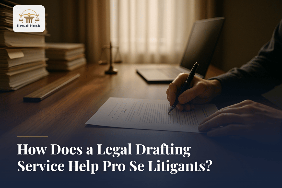 How Does a Legal Drafting Service Help Pro Se Litigants?