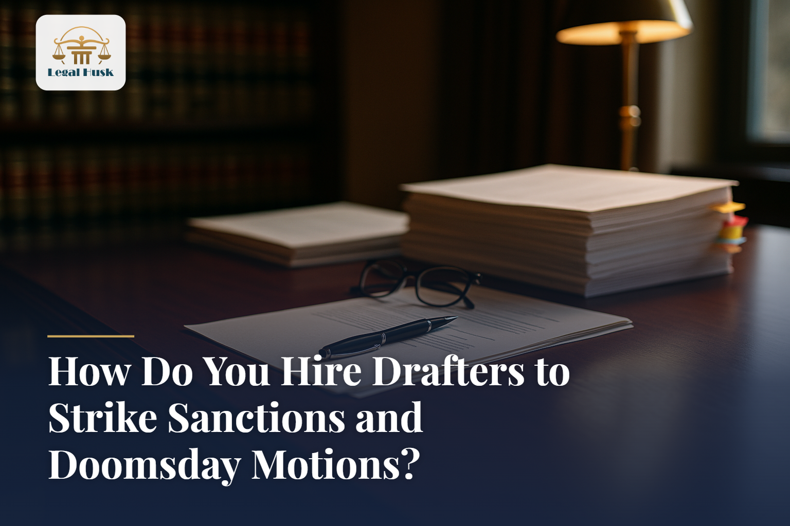 How Do You Hire Drafters to Strike Sanctions and Doomsday Motions?