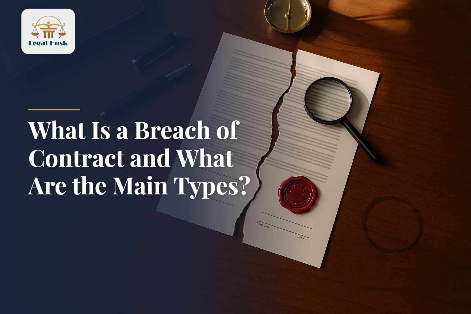 What Is a Breach of Contract and What Are the Main Types?