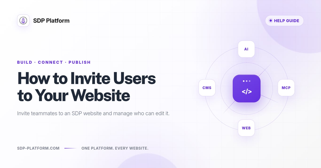 How to Invite Users to Your Website