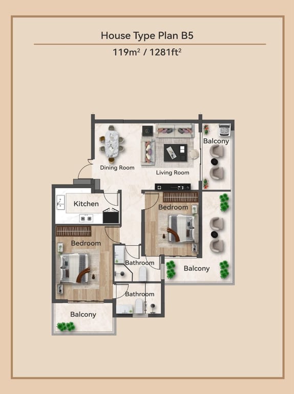 OFFPLAN ONE AND TWO BEDROOM APARTMENTS FOR SALE