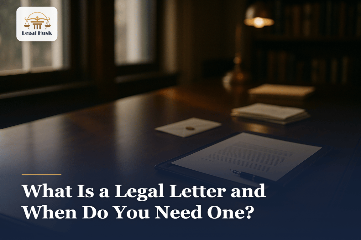 What Is a Legal Letter and When Do You Need One?