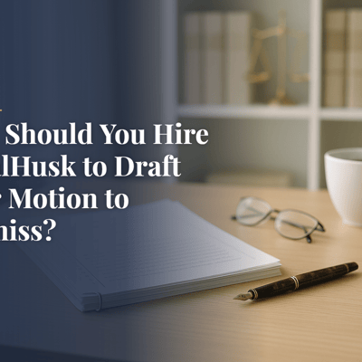 Why Should You Hire LegalHusk to Draft Your Motion to Dismiss?