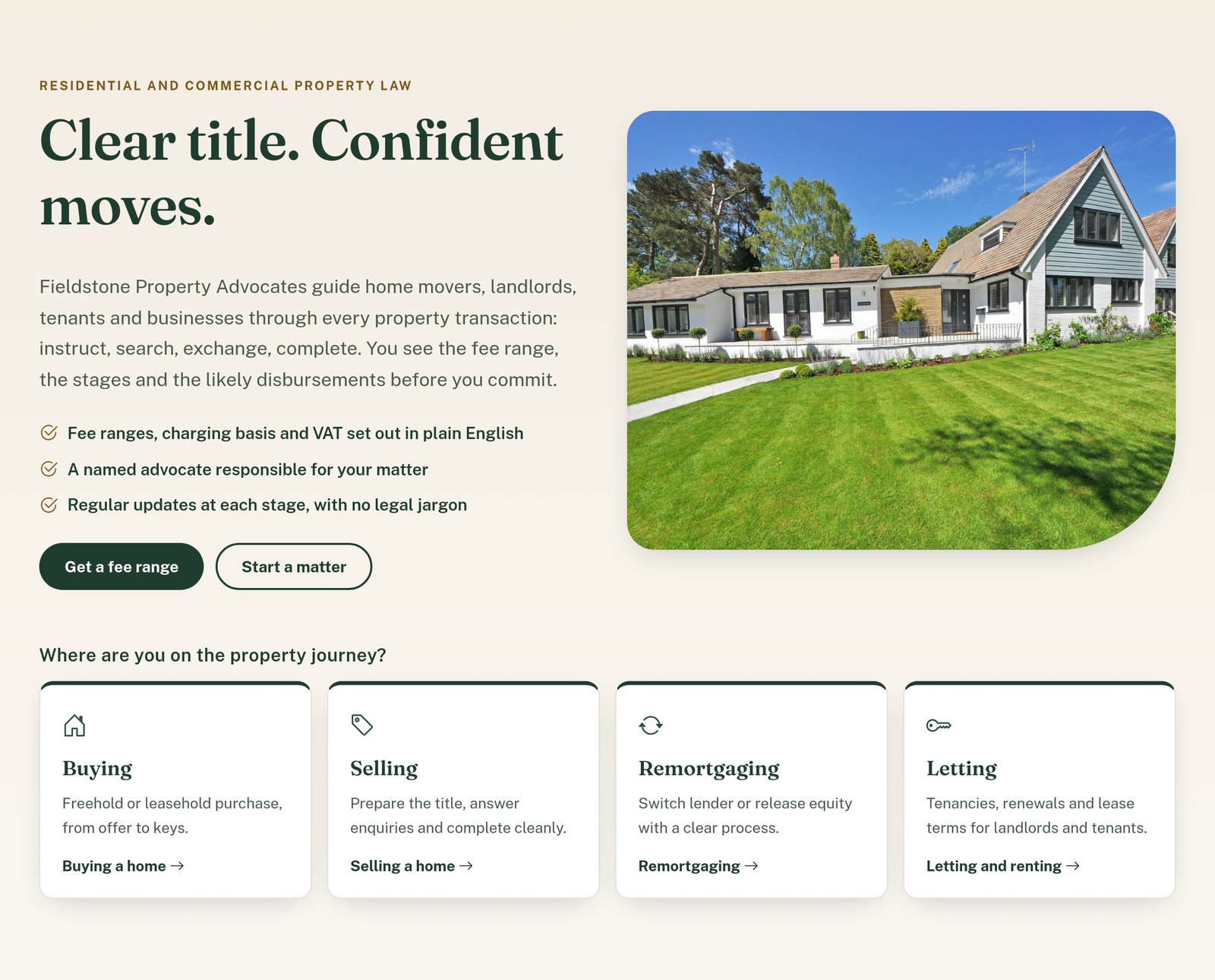 Fieldstone Property Advocates | SDP Platform