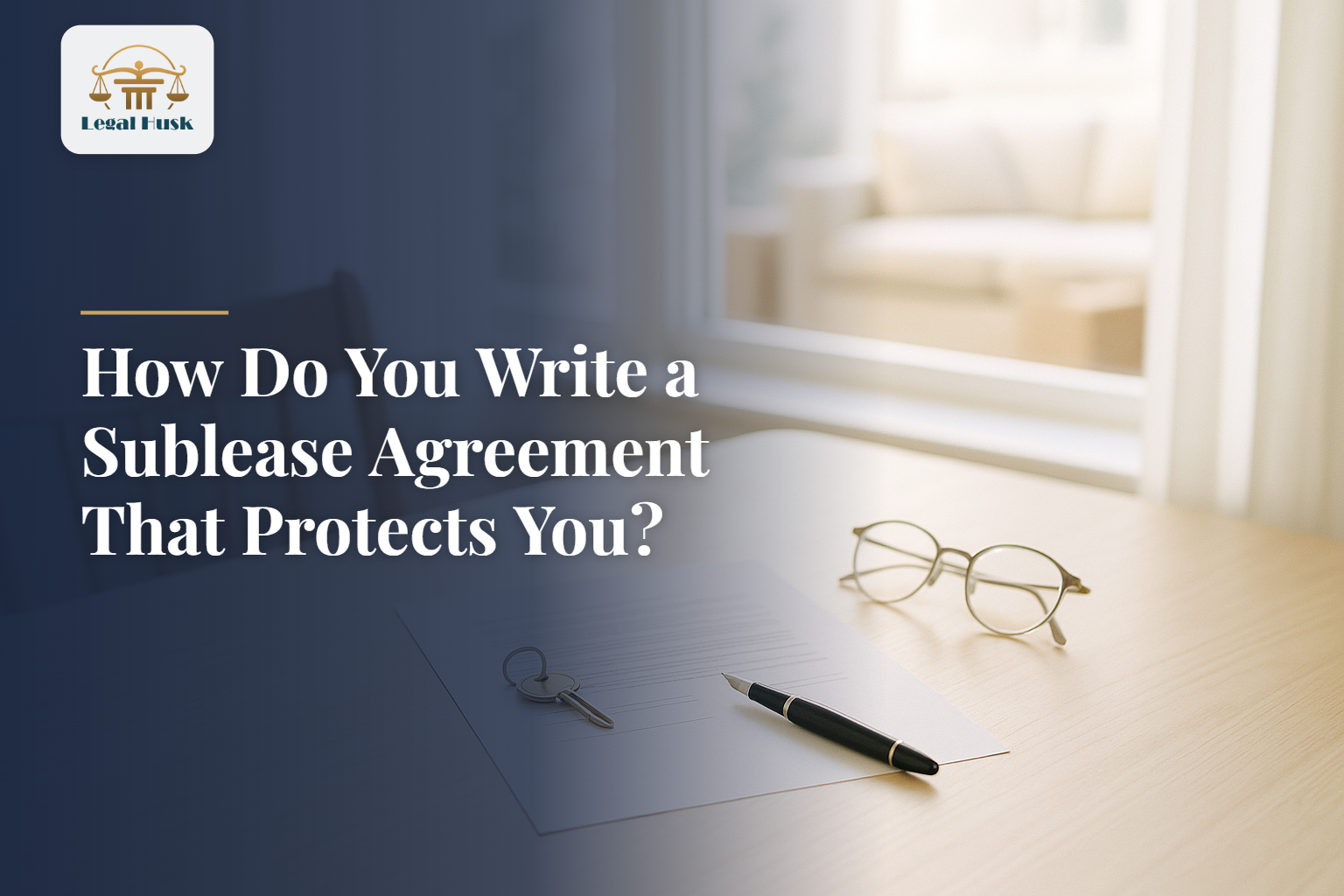 How Do You Write a Sublease Agreement That Protects You?