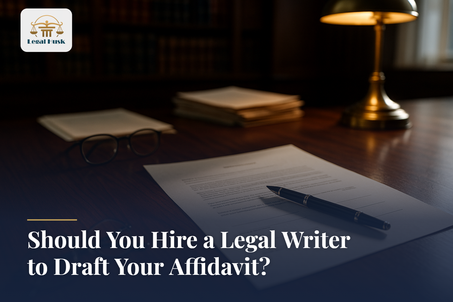 Should You Hire a Legal Writer to Draft Your Affidavit?