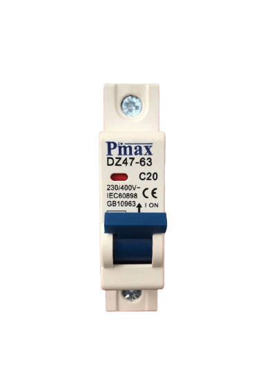 Pmax DZ47-63 C20 Circuit Breaker