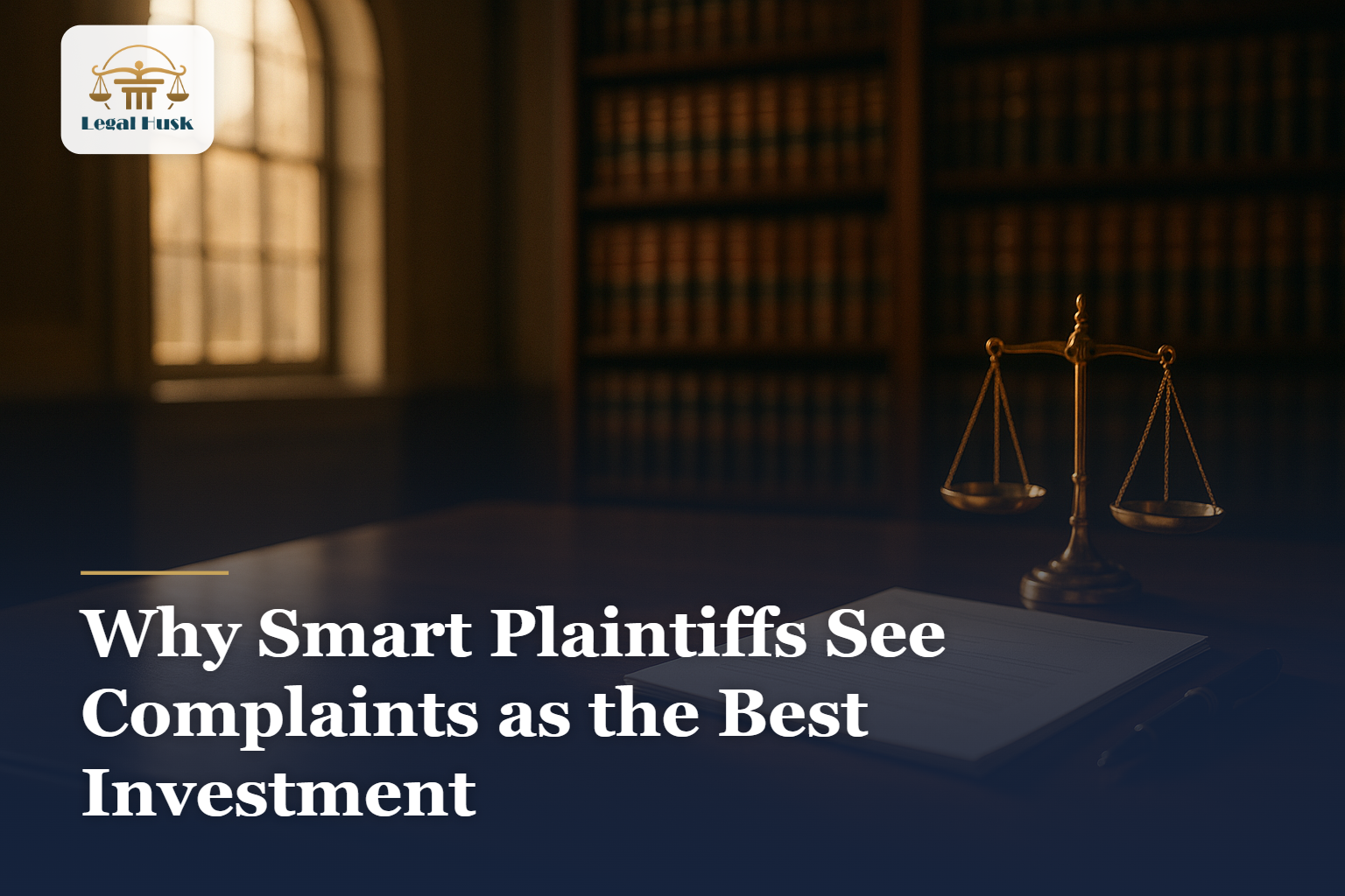 Why Smart Plaintiffs See Complaints as the Best Investment