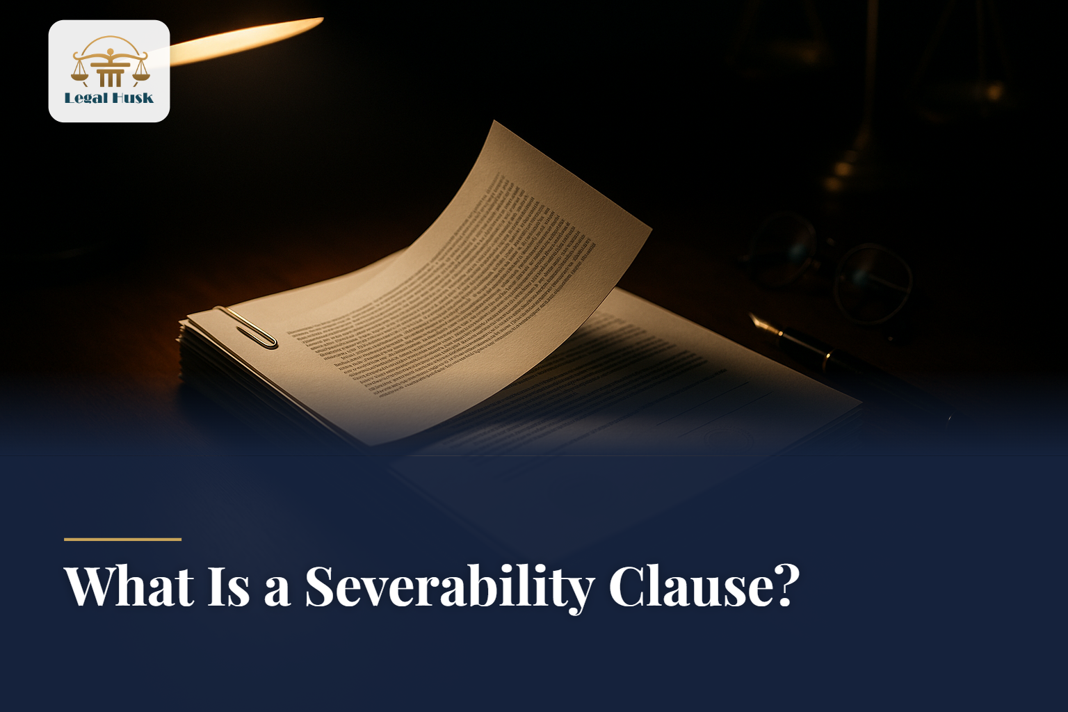 What Is a Severability Clause?