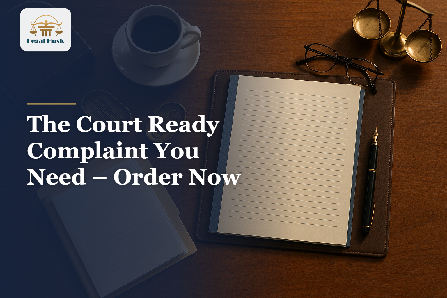 The Court Ready Complaint You Need – Order Now