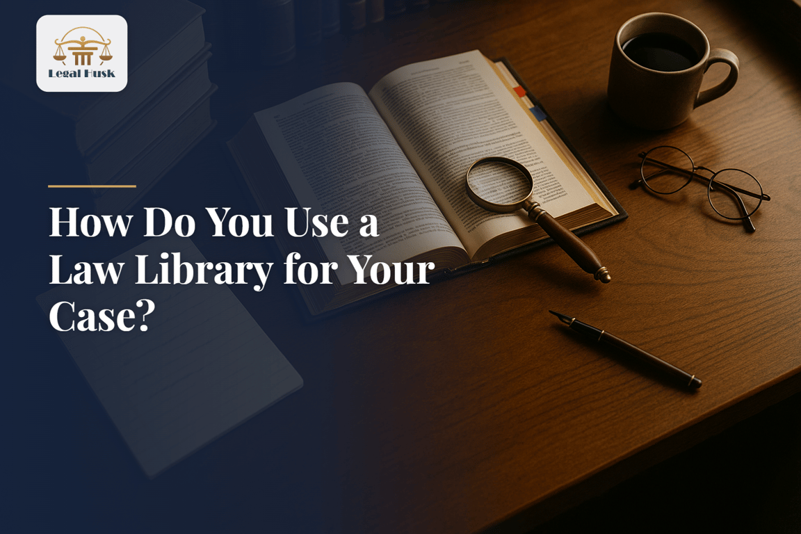 How Do You Use a Law Library for Your Case?
