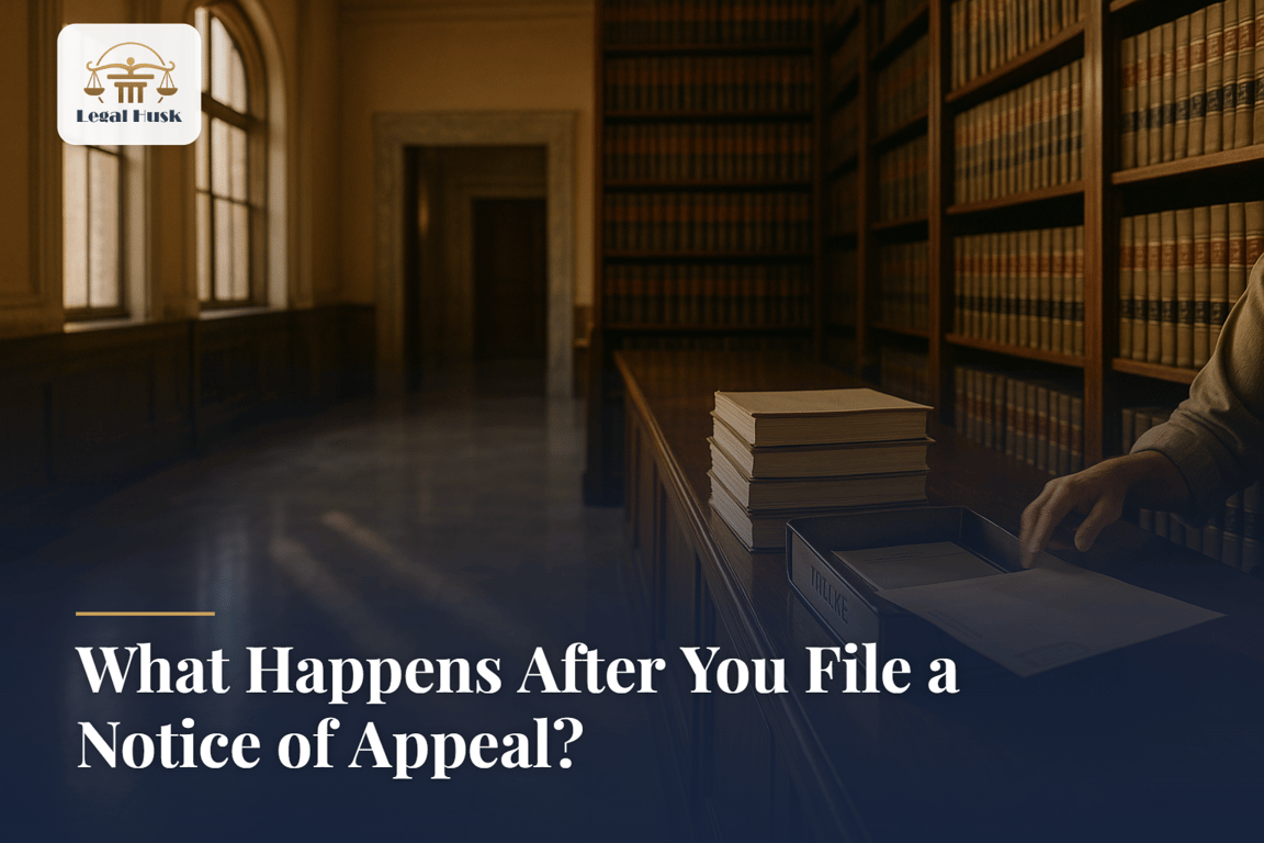 What Happens After You File a Notice of Appeal?