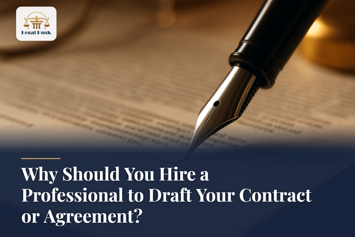 Why Should You Hire a Professional to Draft Your Contract or Agreement?