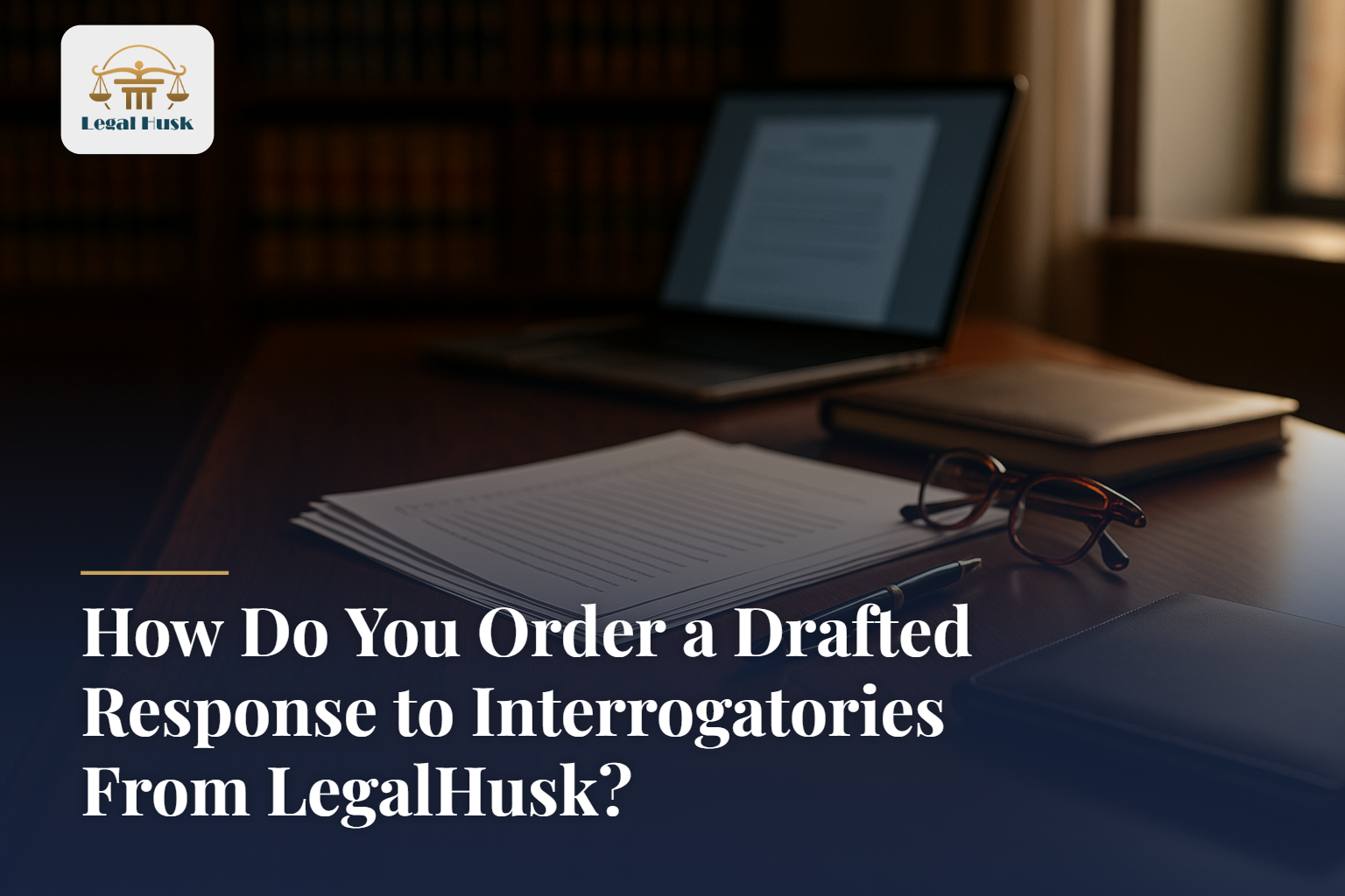 How Do You Order a Drafted Response to Interrogatories From LegalHusk?