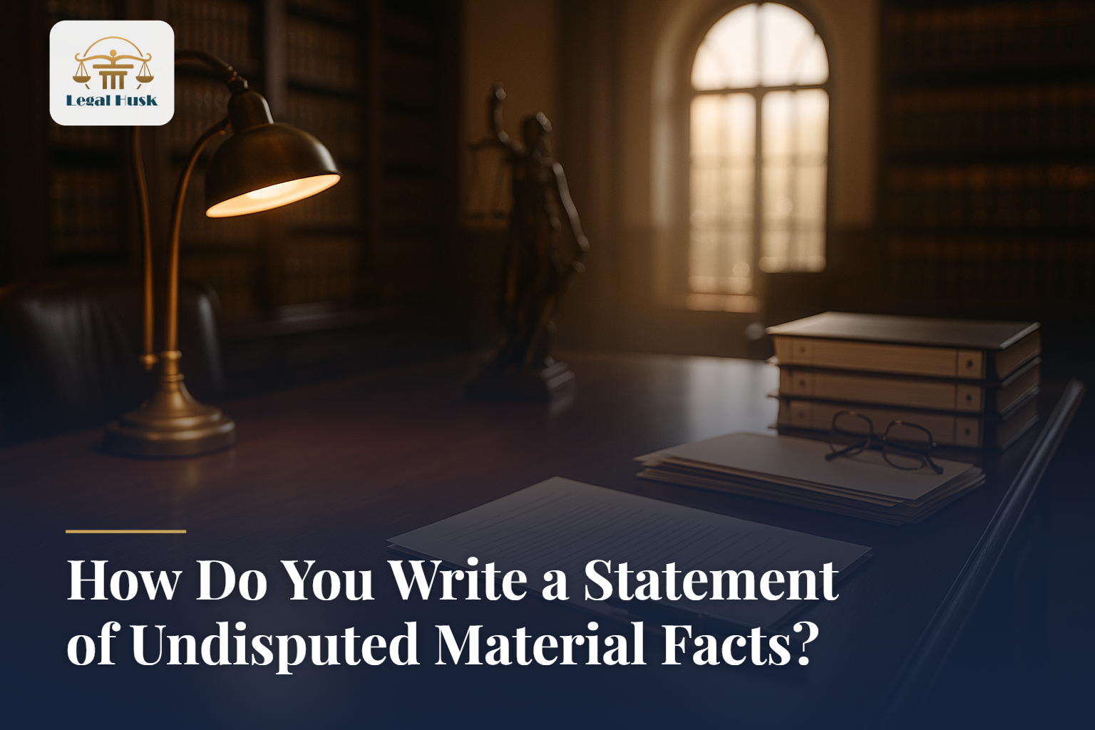How Do You Write a Statement of Undisputed Material Facts?