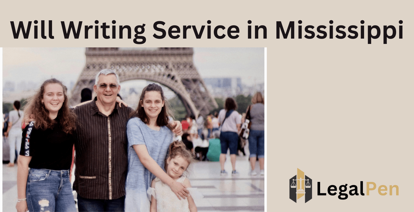 Will Writing Service in Mississippi