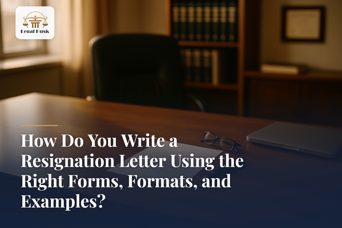 How Do You Write a Resignation Letter Using the Right Forms, Formats, and Examples?