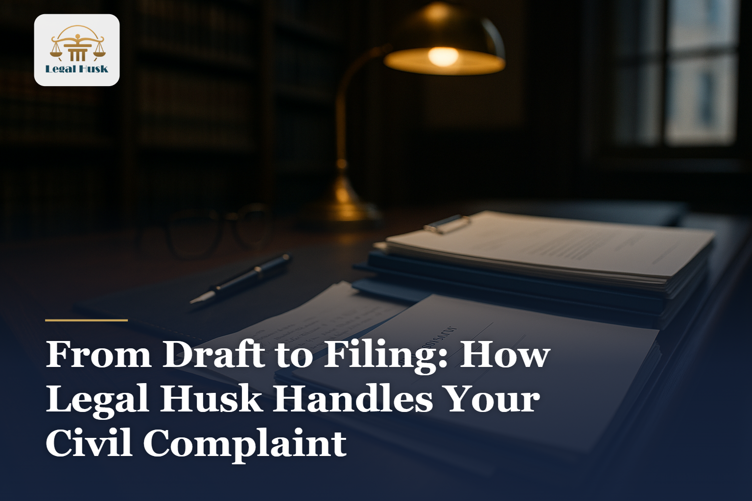 From Draft to Filing: How Legal Husk Handles Your Civil Complaint