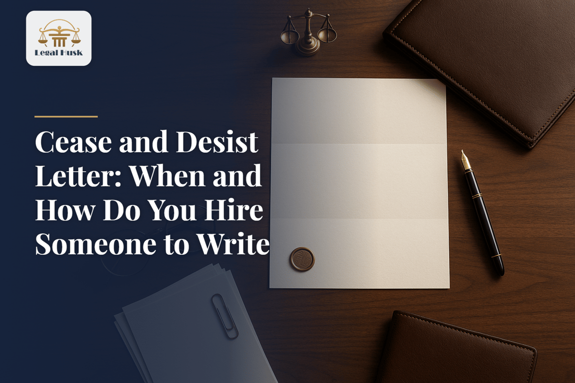 Cease and Desist Letter: When and How Do You Hire Someone to Write One?