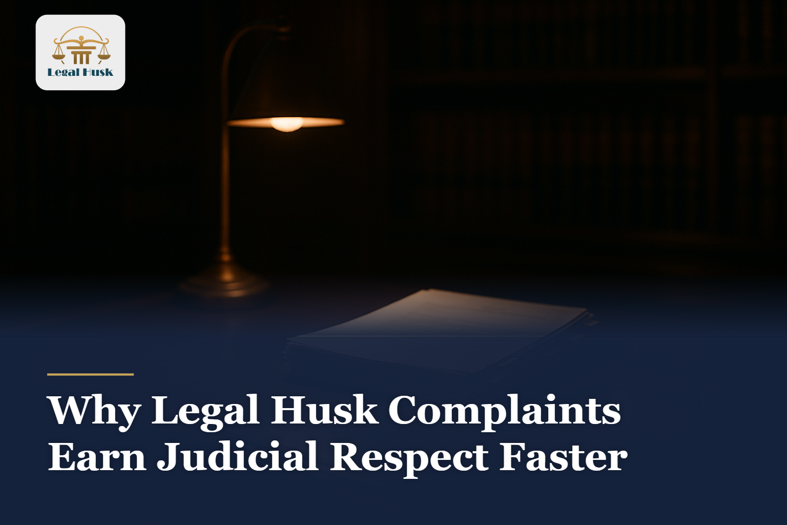 Why Legal Husk Complaints Earn Judicial Respect Faster
