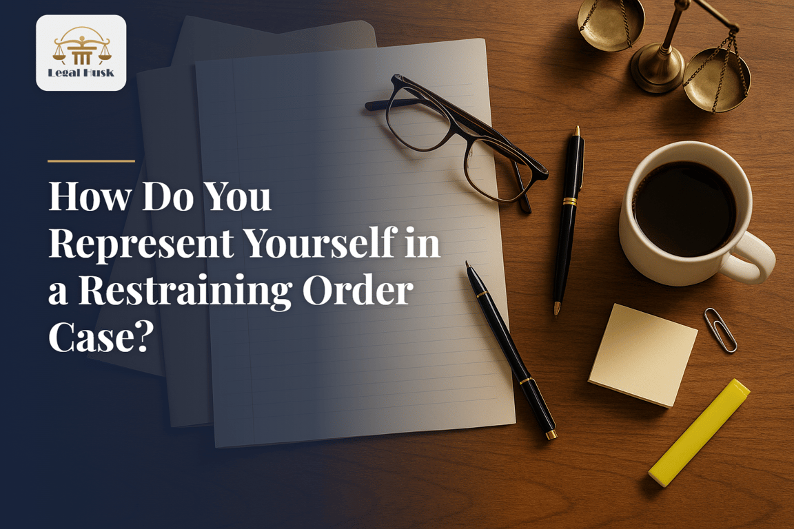 How Do You Represent Yourself in a Restraining Order Case?