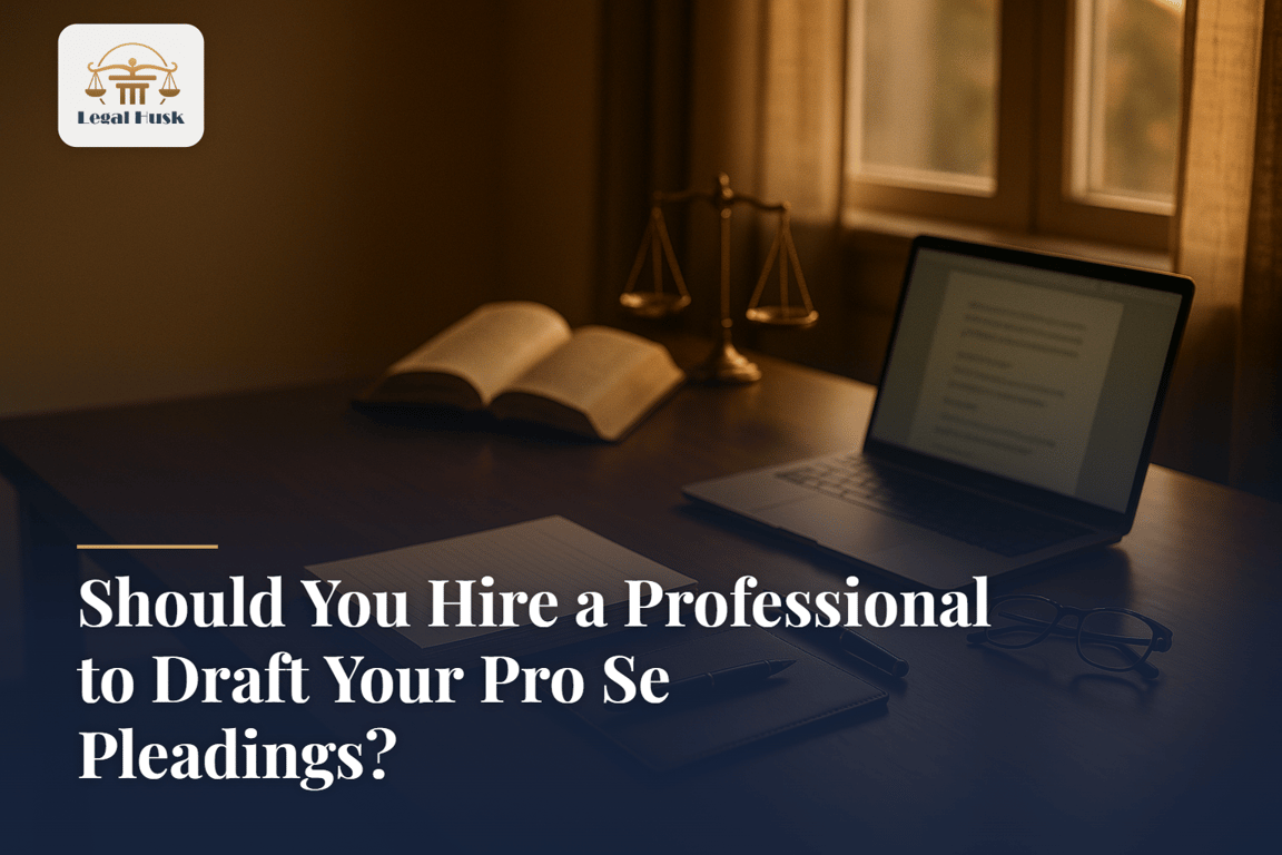 Should You Hire a Professional to Draft Your Pro Se Pleadings?